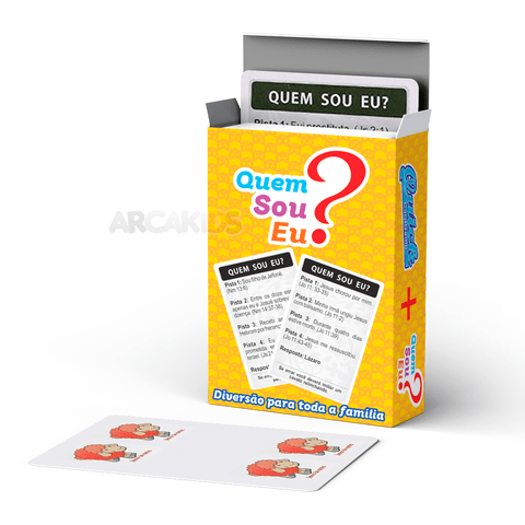Jogo de lazer Perguntas e Respostas Gospel quiz + card game - Livraria e  Artigos Evangélicos Deus Conosco